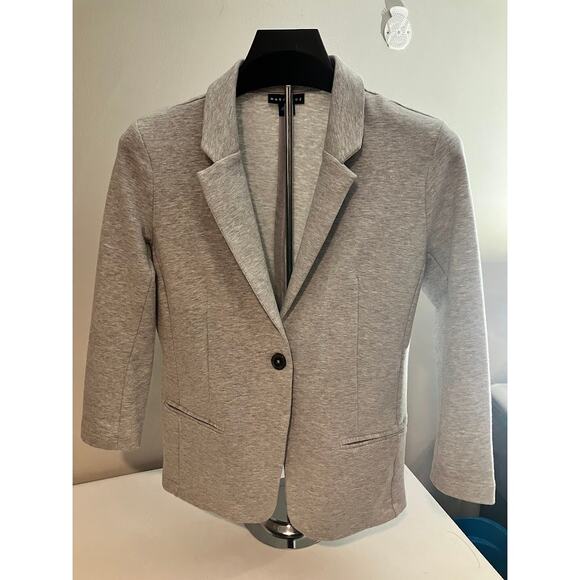 Metaphor Jackets & Blazers - Metaphor Elegant Light Gray Cotton Blazer